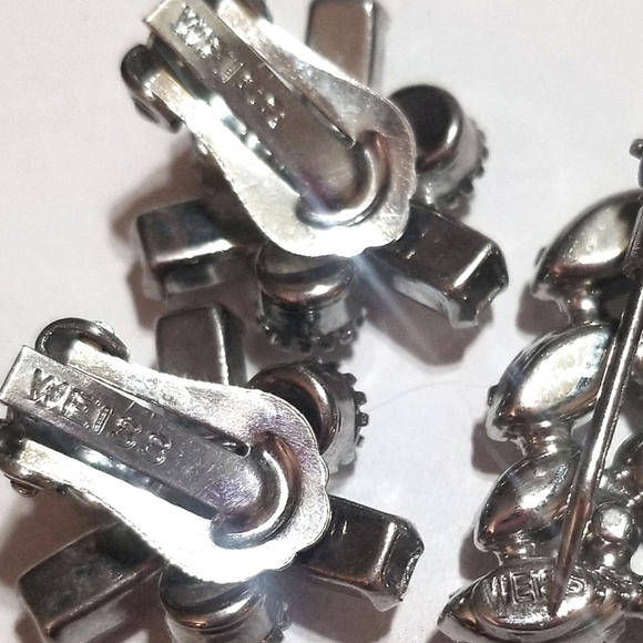 EARLY WEISS Demi Parure ~Spectacular & VERY RARE - Picture 6 of 8